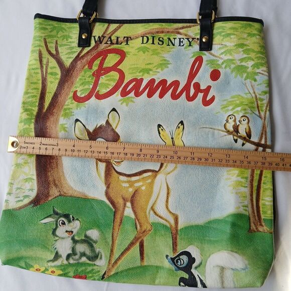 Disney Parks Japan Bambi Tote Hand Bag Purse Shanghai Resort - Picture 9 of 10